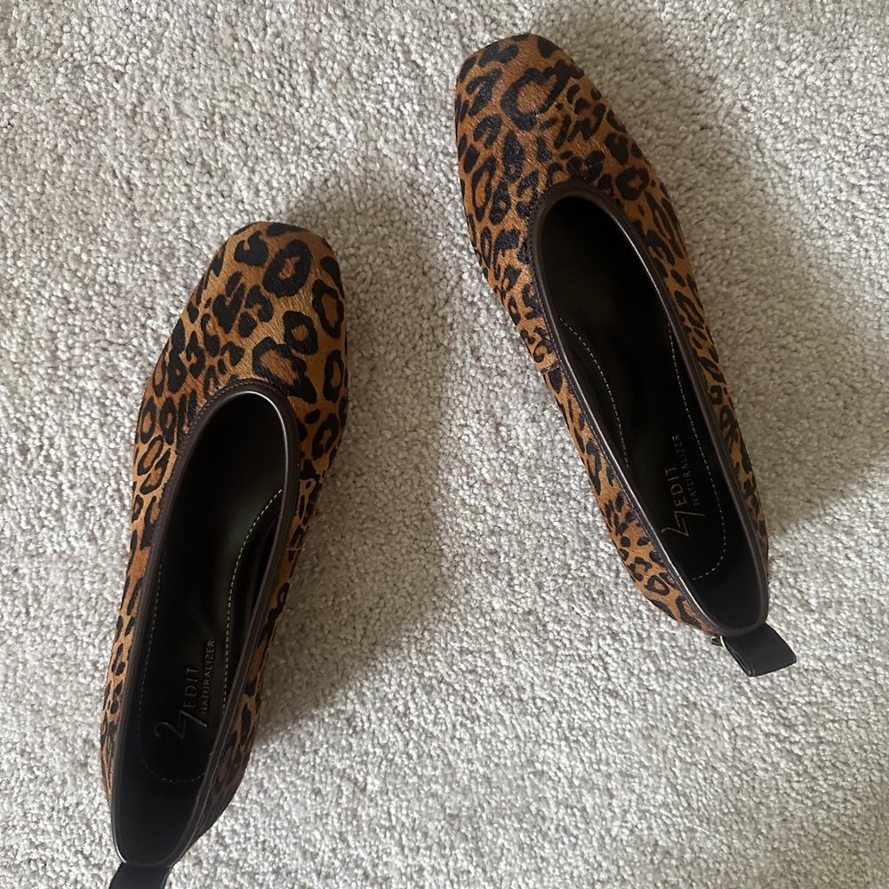 Naturalizer Leopard Print Flats